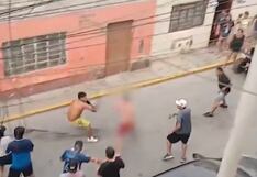 Fiesta de carnaval en Lurín termina en violento ataque con machete