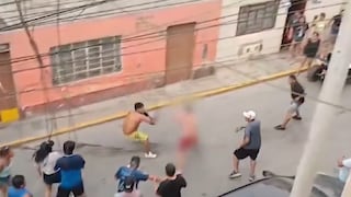 Fiesta de carnaval en Lurín termina en violento ataque con machete