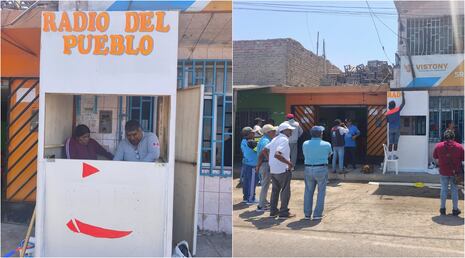 Pisco: pobladores instalan “Radio del Pueblo” para comunicarse con pescadores en alta mar