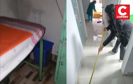 Centro de Salud de Azapampa se inunda tras torrencial lluvia en Huancayo