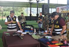 Satipo: Ejército incauta explosivos y municiones tras operativo en Vizcatán del Ene