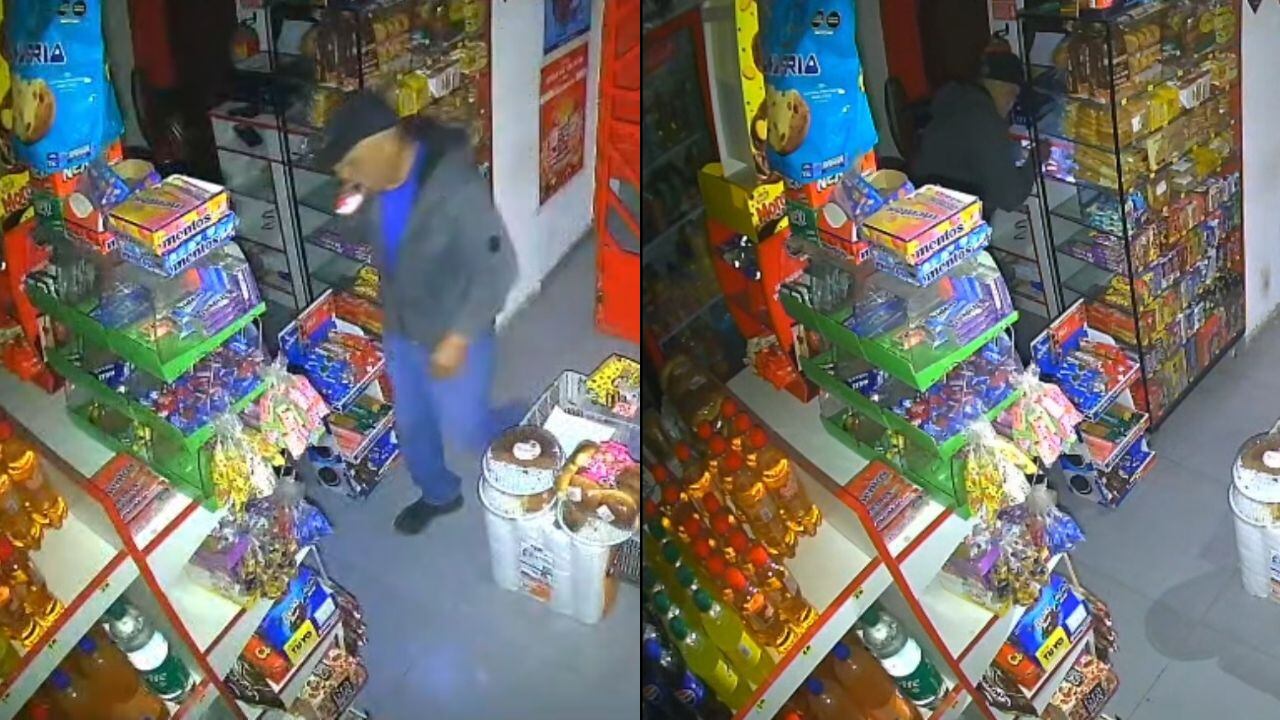 Accionar delictivo quedó registrado por las cámaras de seguridad del negocio que se sitúa en la urbanización Las Quintanas.