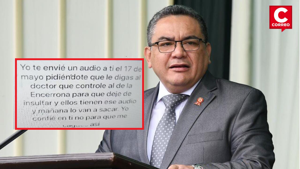 Ministro Juan José Santiváñez .