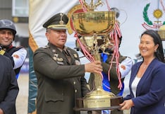 Keiko Fujimori participa en premiación de concurso ecuestre por aniversario de la Batalla de Junín