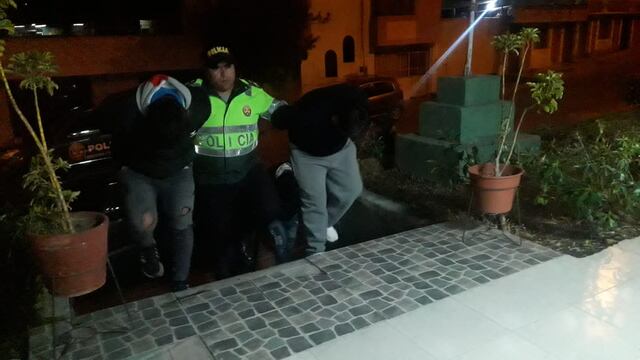 Capturan a 5 integrantes de banda criminal de robo al paso en Arequipa