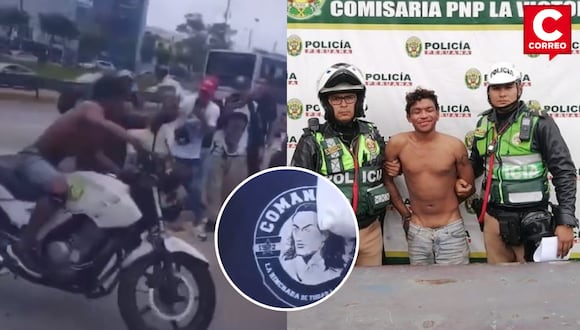 Sujeto robó moto de la PNP previo al partido contra Alianza Lima