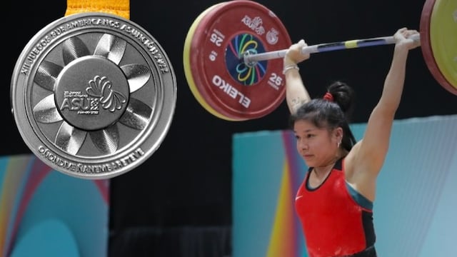Shoely Mego alegra al Perú: ganó medalla de plata en levantamiento de pesas en Juegos Suramericanos