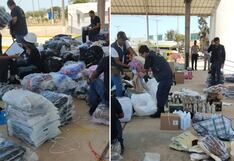 Tacna: Cae bus repleto de mercadería de contrabando en terminal terrestre Odría