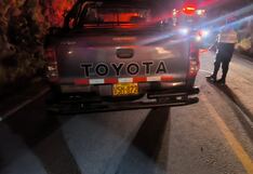 Camioneta se despistó en vía Arequipa - Puno y muere el hijo del conductor