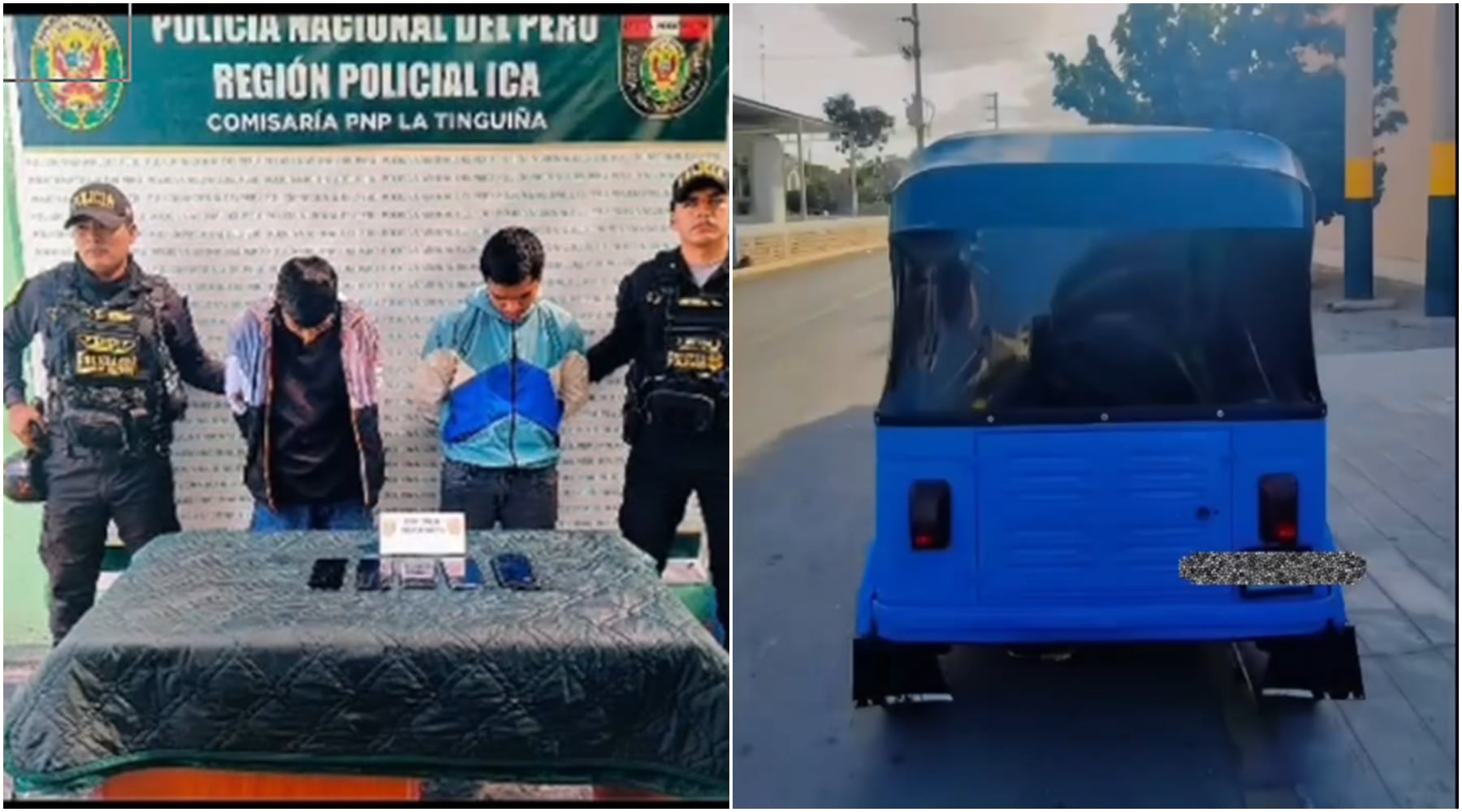 Ica: caen presuntos integrantes de "Los Chukis" en La Tinguiña
