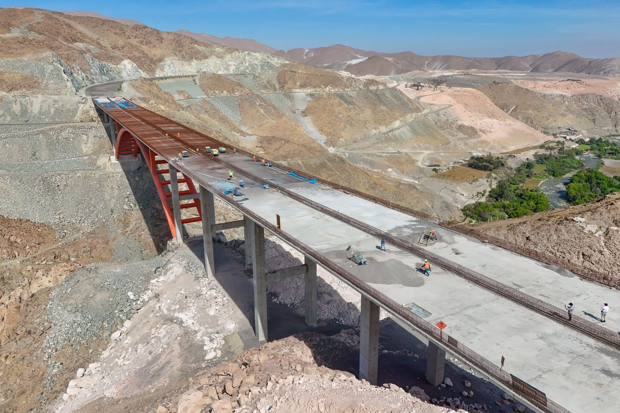 Puente Arequipa La Joya se abriría el 13 de julio (Foto: Gobierno Regional Arequipa)