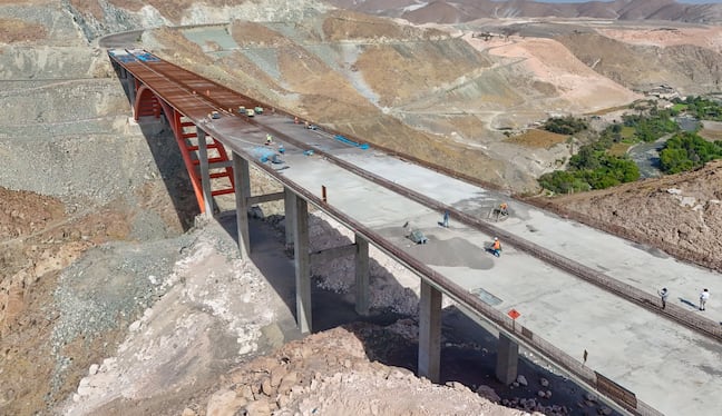 Puente Arequipa La Joya se abriría el 13 de julio. (Foto: Gobierno Regional Arequipa)