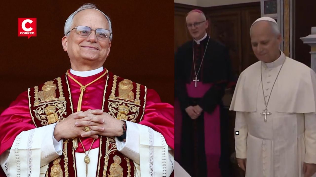 Papa León XIV recuerda a su madre durante celebración de cumpleaños y cuenta cuál era su profesión. Composición: Diario Correo.