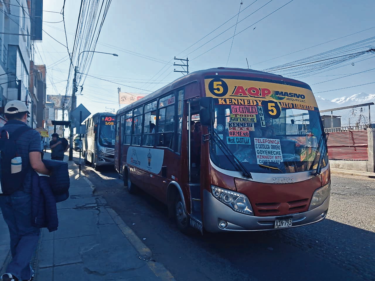 Dirigentes y usuarios exigieron medidas inmediatas para garantizar un mejor servicio en los buses del SIT en Arequipa (Foto: GEC)