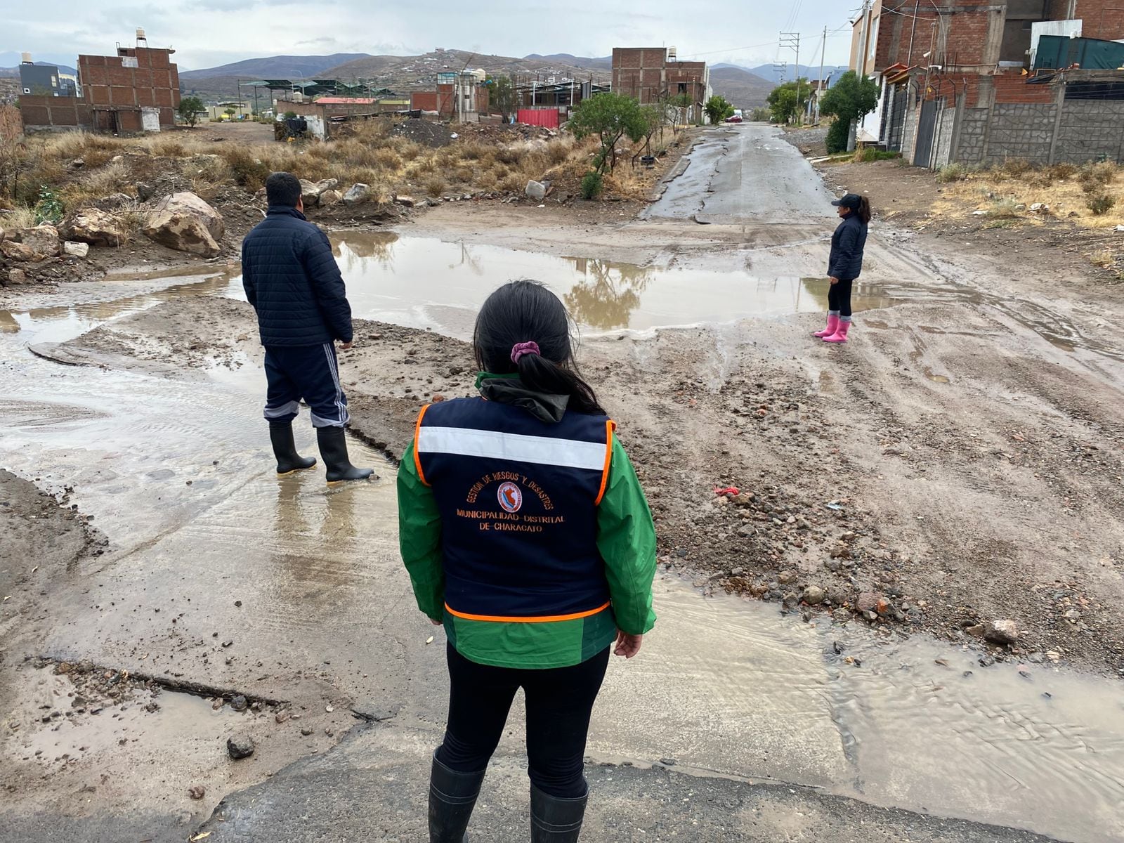 Distritos afectados por intensas lluvias en Arequipa. Foto: GEC