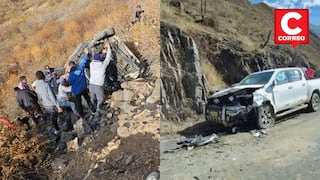 Huancavelica: Docentes graves tras choque y sin ambulancia para auxiliarlos