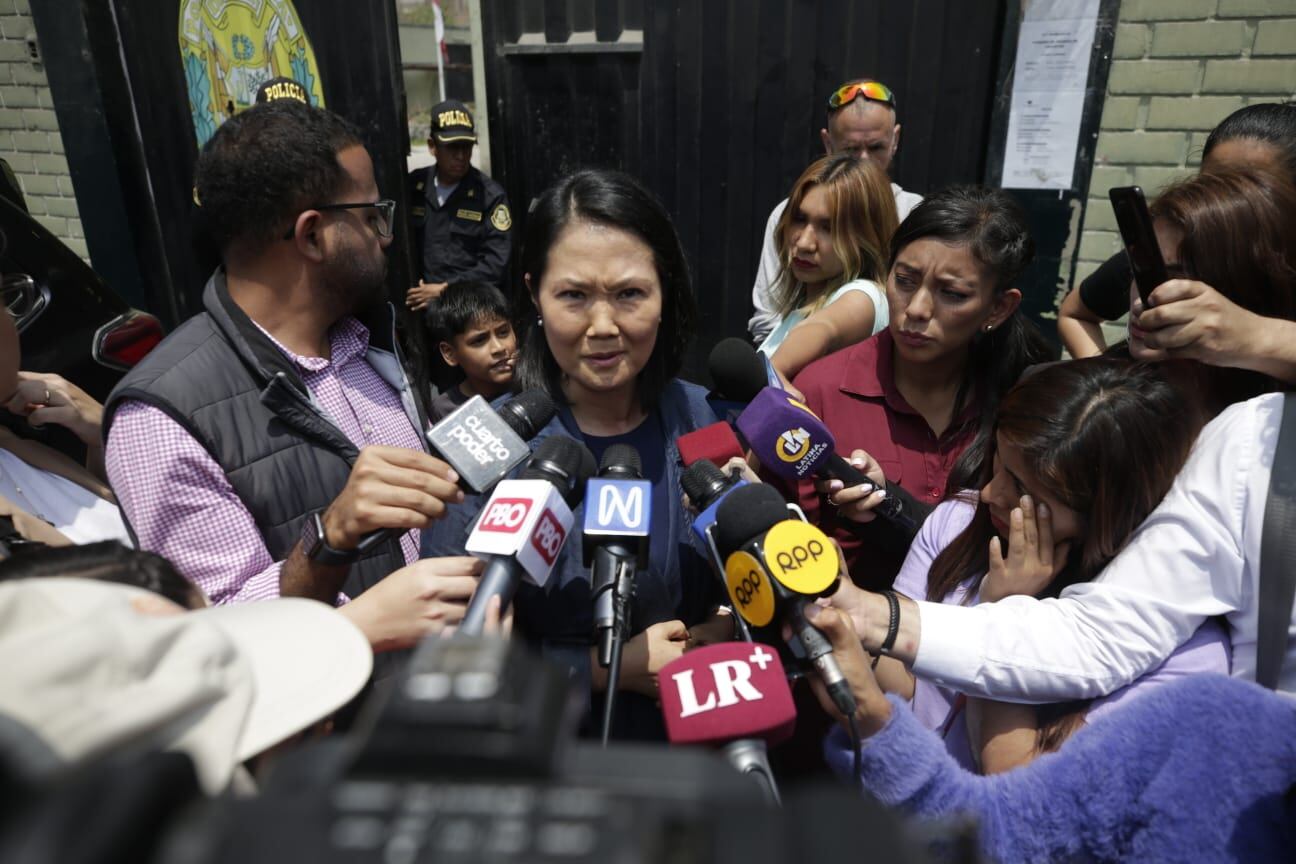 Keiko Fujimori señaló que espera que Tribunal Constitucional ejecute su propio fallo. (Foto: César Bueno/@ photo.gec.)
