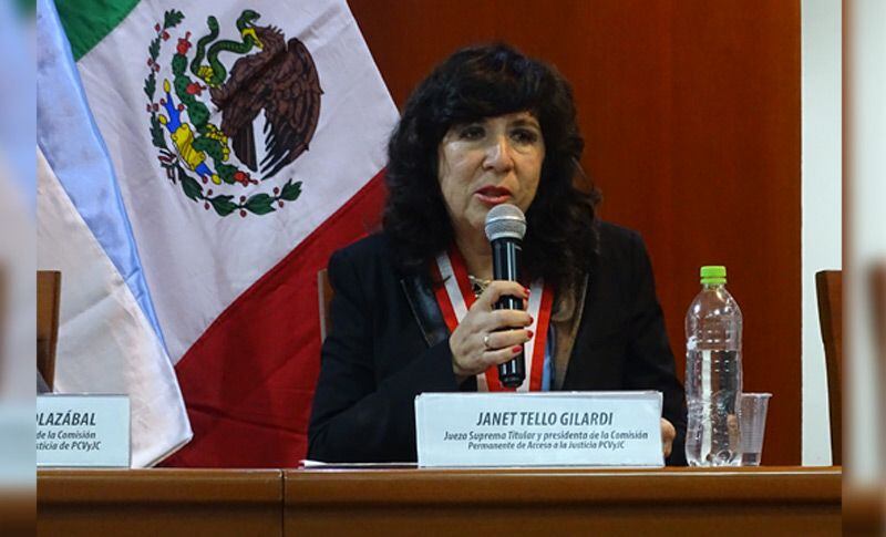 Janet Tello es jueza integrante de la Corte Suprema y espera llegar a la presidencia del Poder Judicial. (Foto: Difusión)