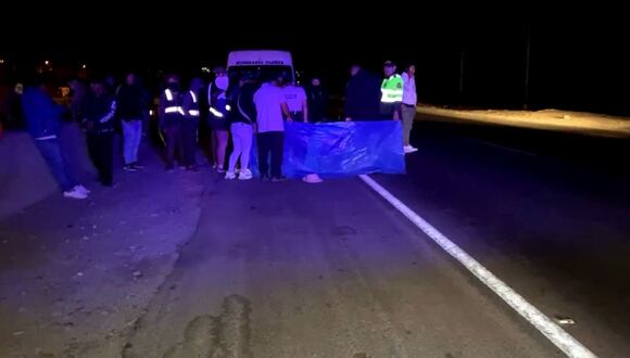 El accidente de tránsito ocurrió a la altura de Valle de Dios, ubicado en el distrito de Chao, en la provincia de Virú. (FOTO: RADIO KE BUENA VIRU)