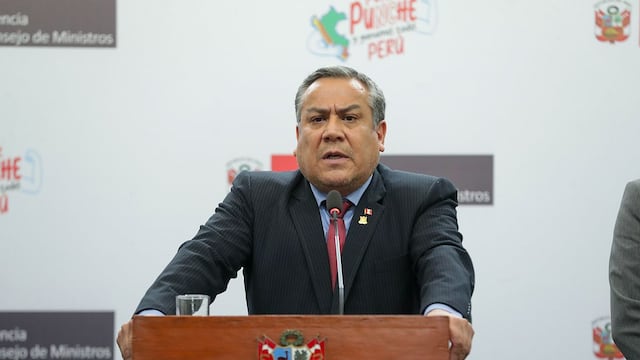 Gustavo Adrianzén es citado ante el Congreso por propuesta de fusión de organismos reguladores