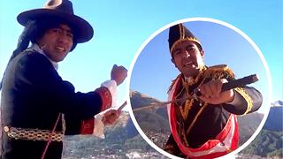 Maestro se viste de San Martín y Túpac Amaru para saludar a la Patria a ritmo de rap y huaino (VIDEO)