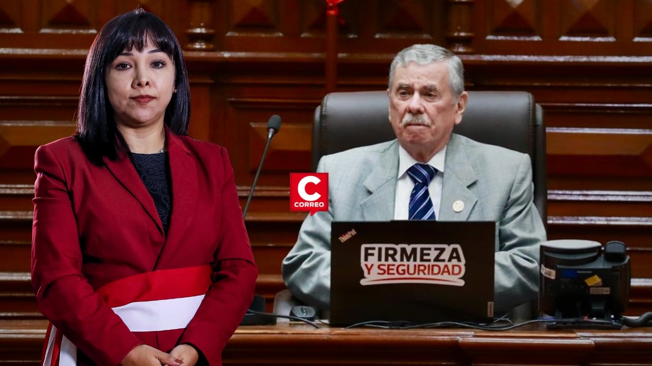 Mirtha Vásquez: Comisión Permanente evaluará informe final que recomienda inhabilitarla por 10 años. Composición: Diario Correo.