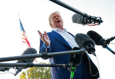 Donald Trump asegura que la flota enviada a Irán está lista para actuar como en Venezuela