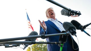 Donald Trump asegura que la flota enviada a Irán está lista para actuar como en Venezuela