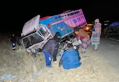 Puno: Pareja de esposos y su hijo están entre las cuatro víctimas de accidente en vía Juliaca-Calapuja