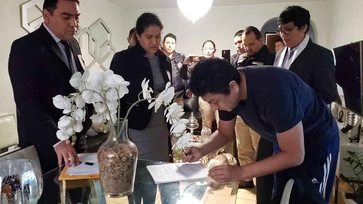 Guillermo Bermejo estuvo presente en el allanamiento de su casa en Surco. (Foto: Difusión)