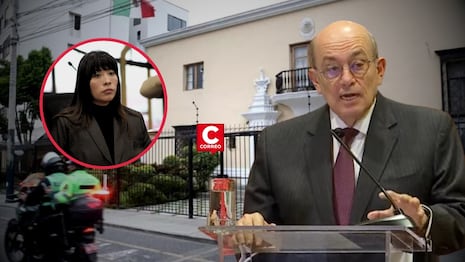 Canciller Hugo De Zela descarta ingreso forzado a embajada de México donde se encuentra Betssy Chávez