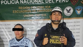 Ica: capturan a requisitoriado por violación sexual de menor en operativo de control