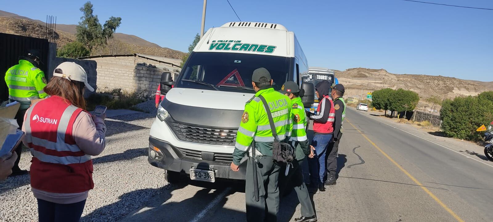 Operación policial en la ciudad por Fiestas Patrias. Foto: Difusión.
