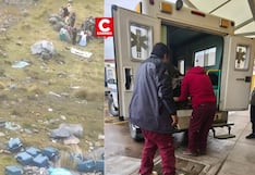 Puno: Camioneta cargado de bidones con combustible cayó a un abismo y dejó cinco heridos