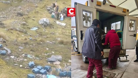 Puno: Camioneta cargado de bidones con combustible cayó a un abismo y dejó cinco heridos