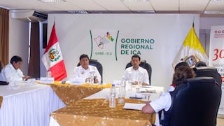 Sesión extraordinaria en Ica: unidos frente a los desastres naturales