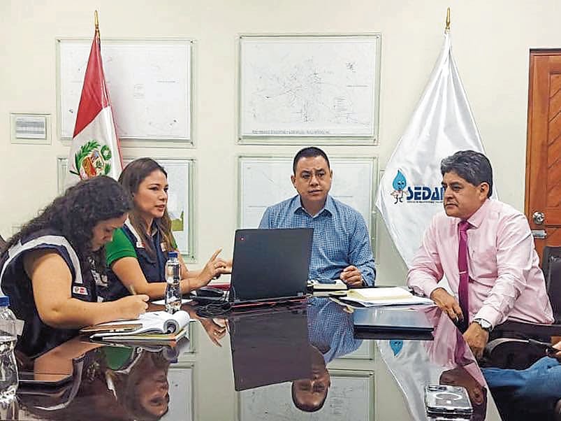 Representantes del Ministerio de Transportes se reunieron con funcionarios de Sedalib para avanzar proyecto.
