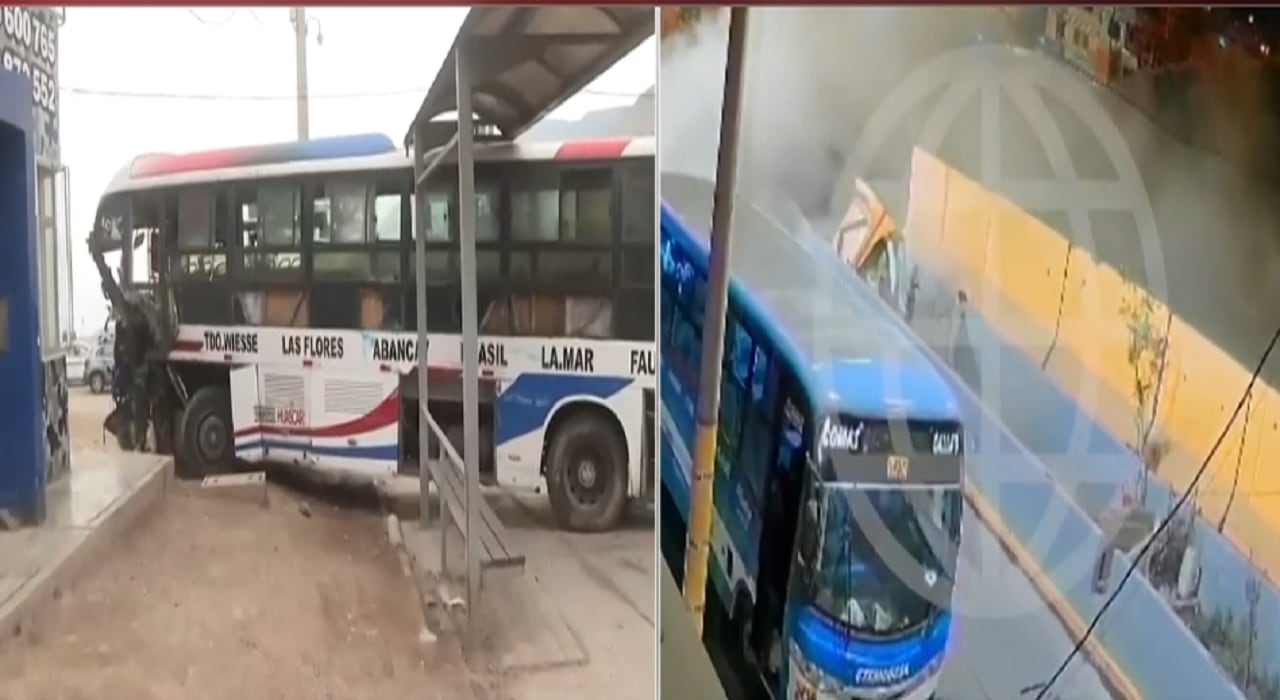 Vecinos cuestionan la seguridad de la vía y exigen reforzar la señalización para evitar nuevos accidentes. (Foto: Captura América Noticias)