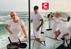 John Kelvin y Dalia Durán “bromean” sobre la violencia de pareja en video de TikTok (VIDEO)