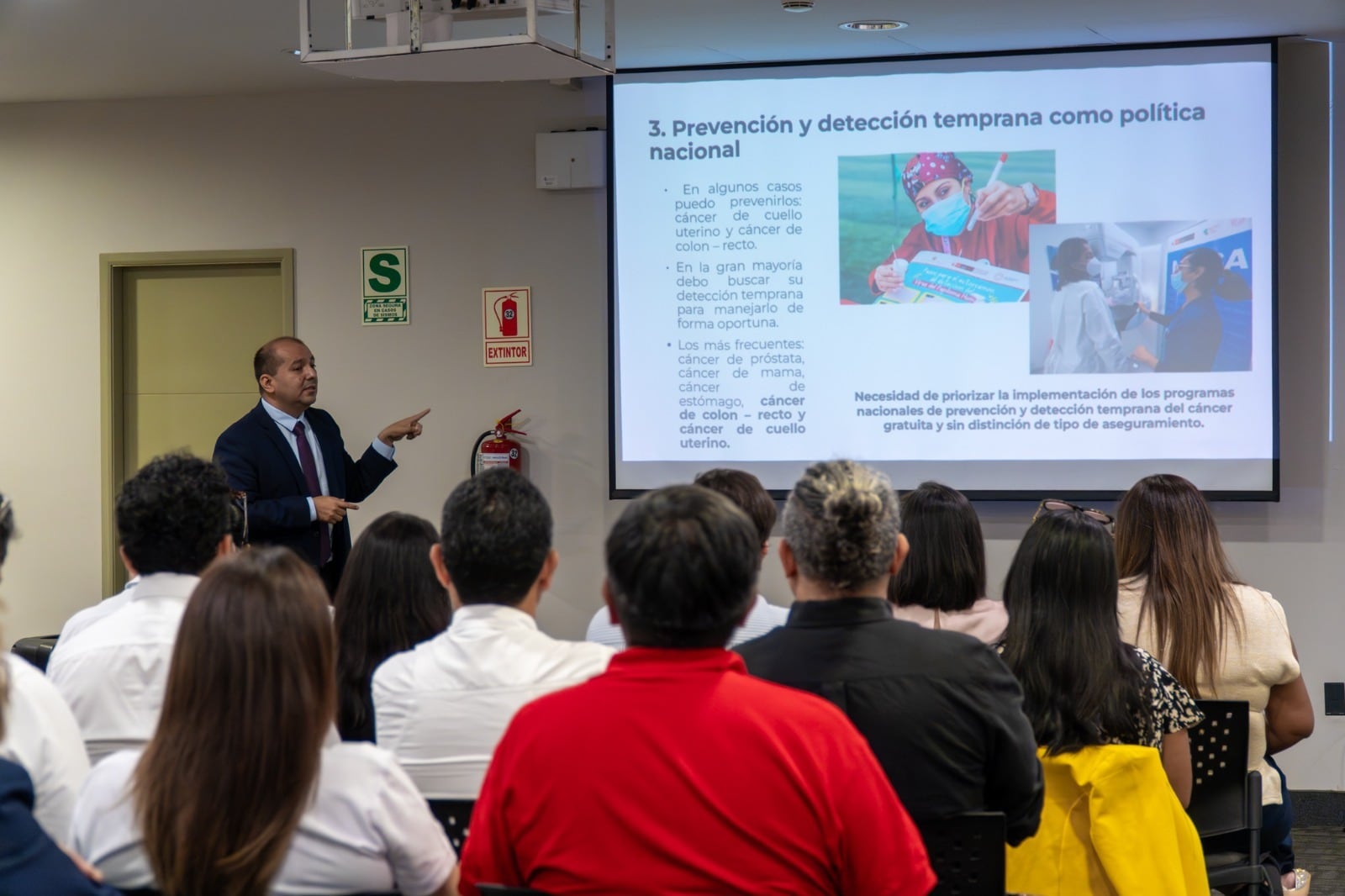 Postulantes desconocían sobre las cifras alarmantes de casos de cáncer. (FOTO: DIFUSIÓN=