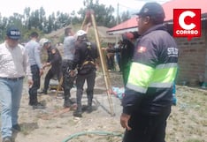 Huancayo: obrero pierde la vida dentro de pozo artesanal