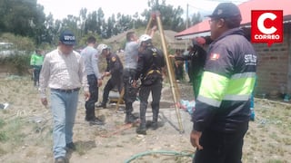 Huancayo: obrero pierde la vida dentro de pozo artesanal