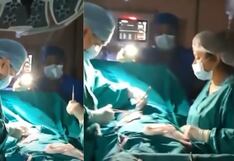 Médicos realizan cesárea con linternas de celulares en hospital de Loreto por apagón