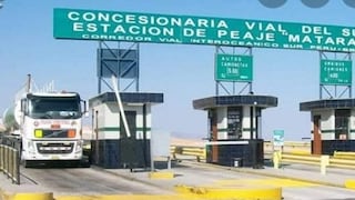 Tránsito vehicular en peajes de Arequipa creció por encima del promedio nacional en abril