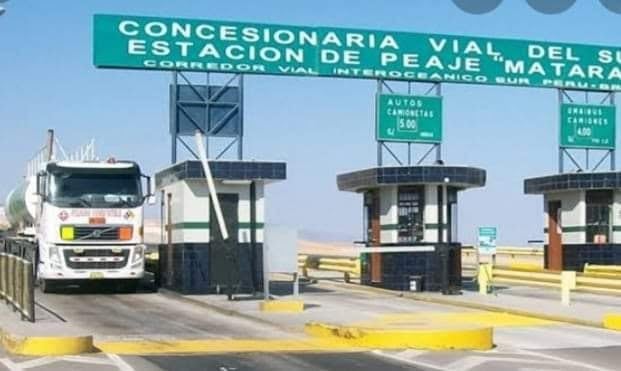 Flujo vehicular en peajes de Arequipa creció por encima del promedio nacional en abril