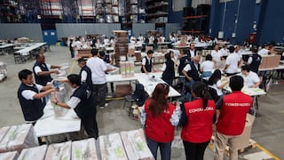 Contraloría supervisa distribución de material electoral en Arequipa para la segunda vuelta de las elecciones presidenciales