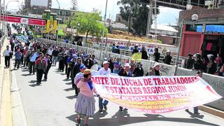 Trabajadores estatales anunciaron movilización en contra de 'paquetazo' del Gobierno 