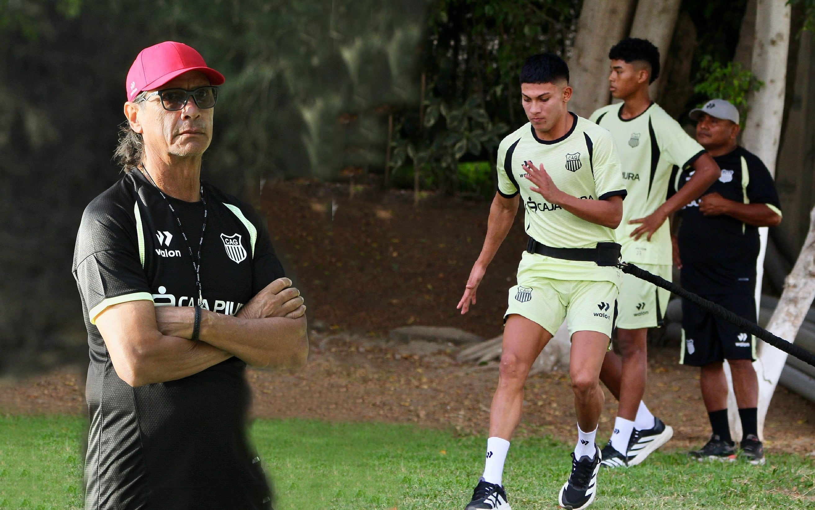 Técnico Ángel Comizzo estuvo presente en el inicio de la pretemporada del Grau.