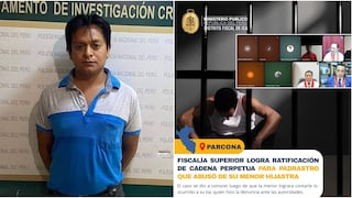 Ica: cadena perpetua contra padrastro que violó varias veces a su hijastra de 12 años