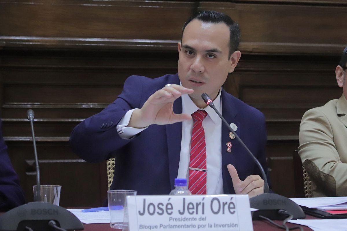 José Jerí es el candidato oficial de Somos Perú para la Mesa Directiva. (Foto: Congreso)